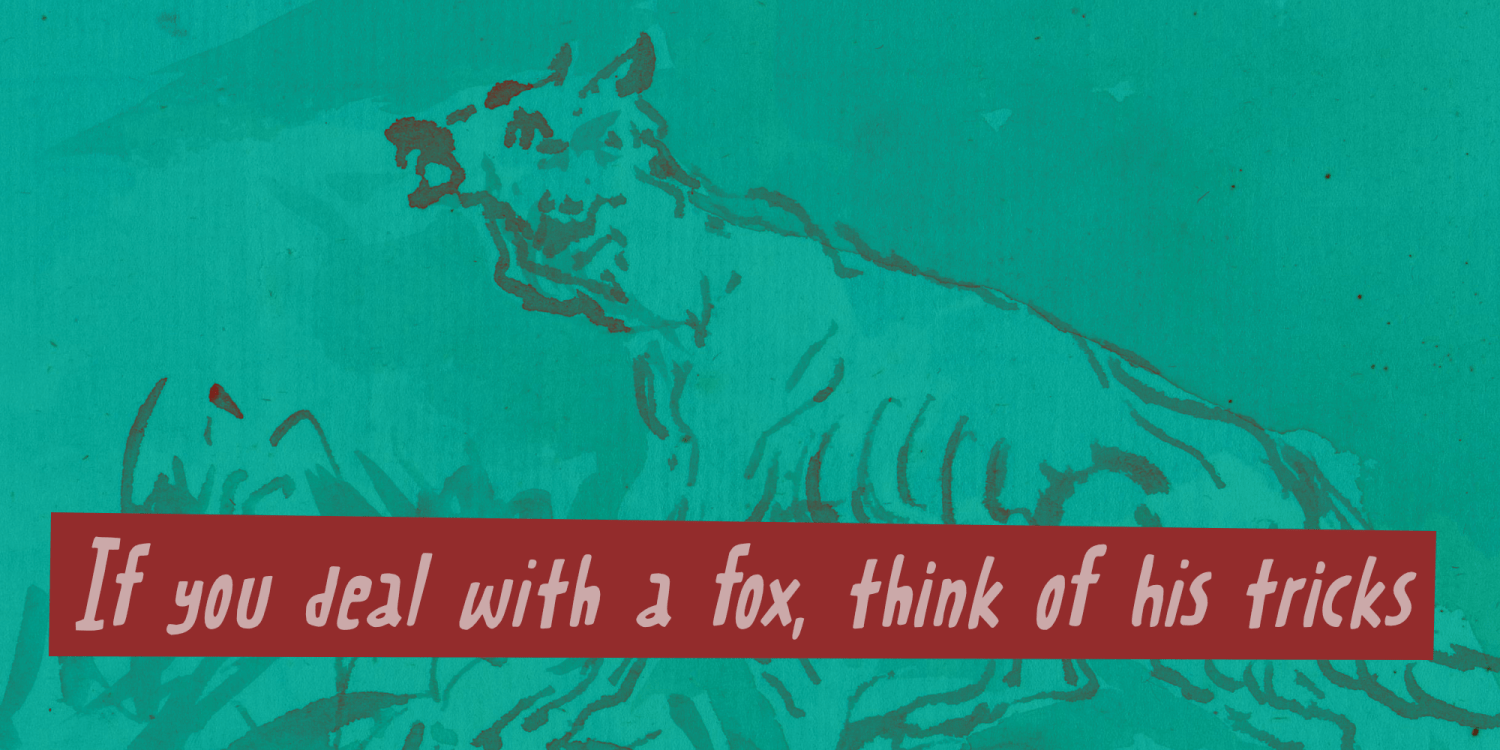 Kitsune Spirit Font Poster #1