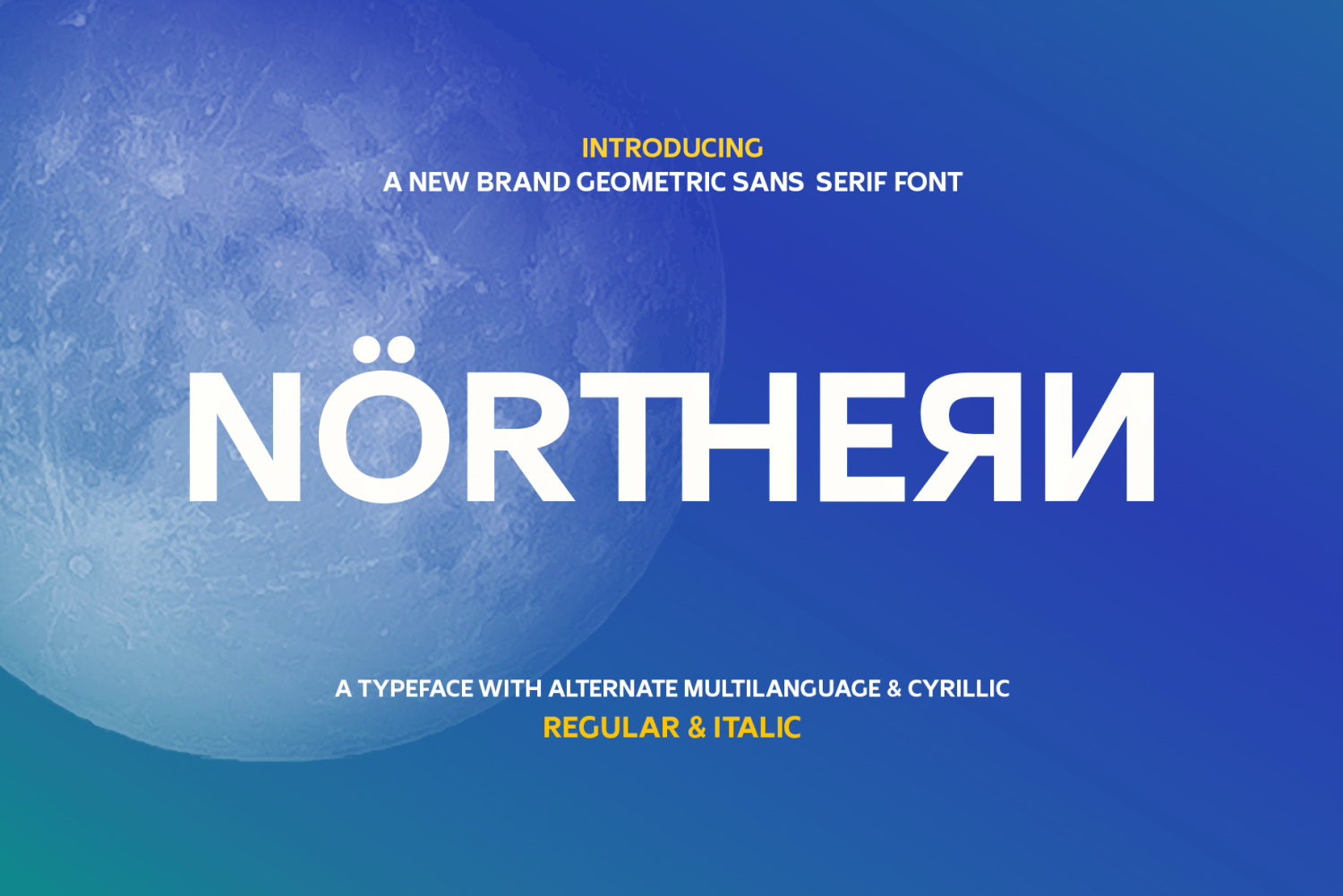 Northern Sans Font Family Poster
