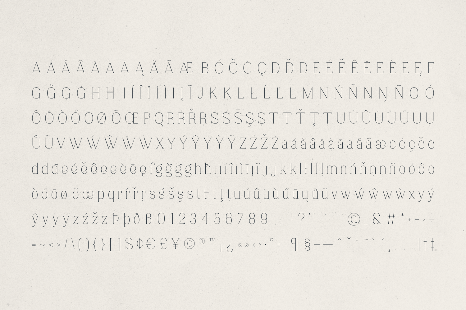 Solhene Font Poster #1