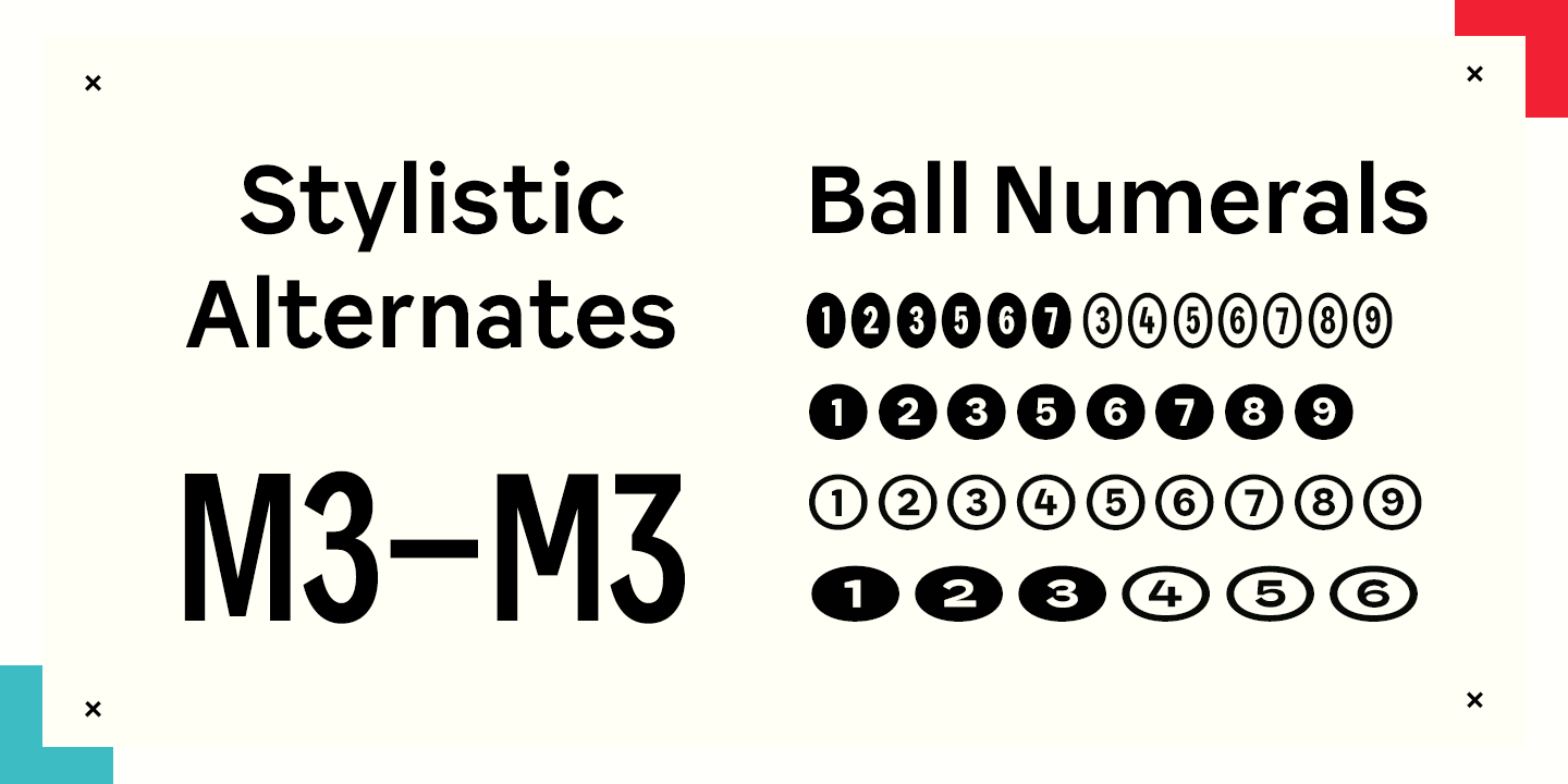 Resident Font Poster #1