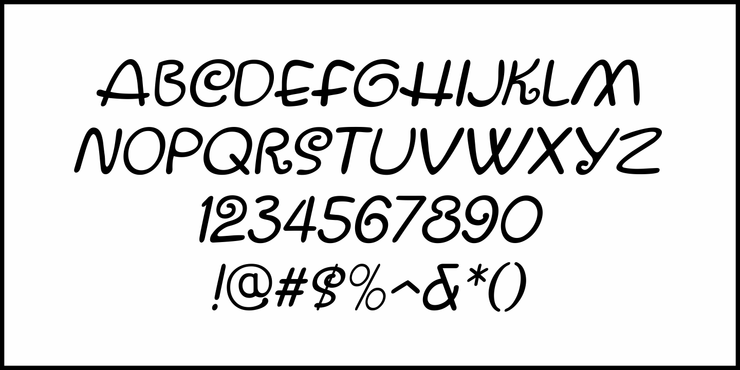 Down Home Font Poster #5