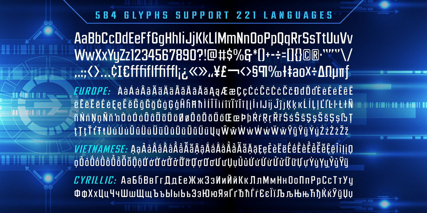 Ultimatum MFV Font Poster #1