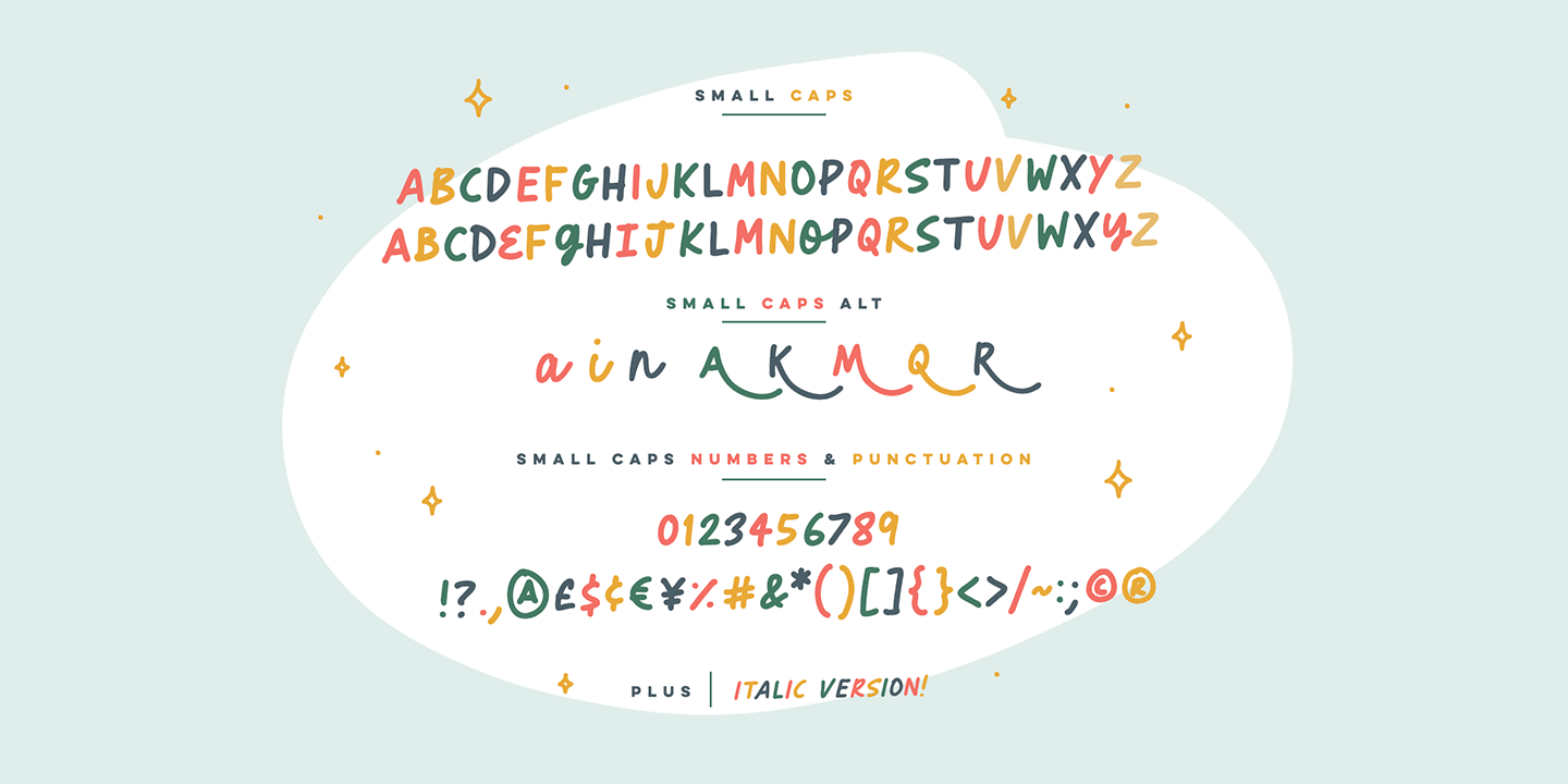 Mellow Morning Font Poster #1