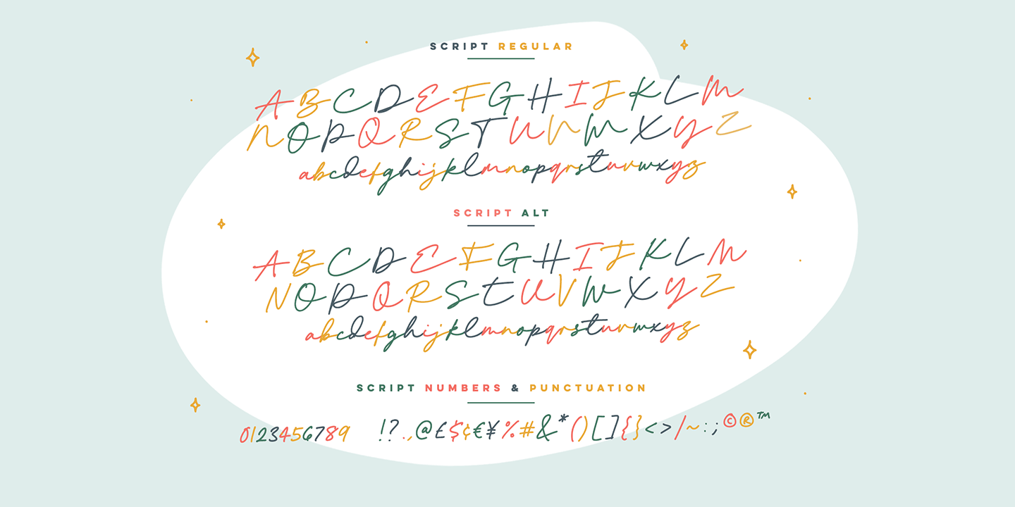 Mellow Morning Font Poster #1
