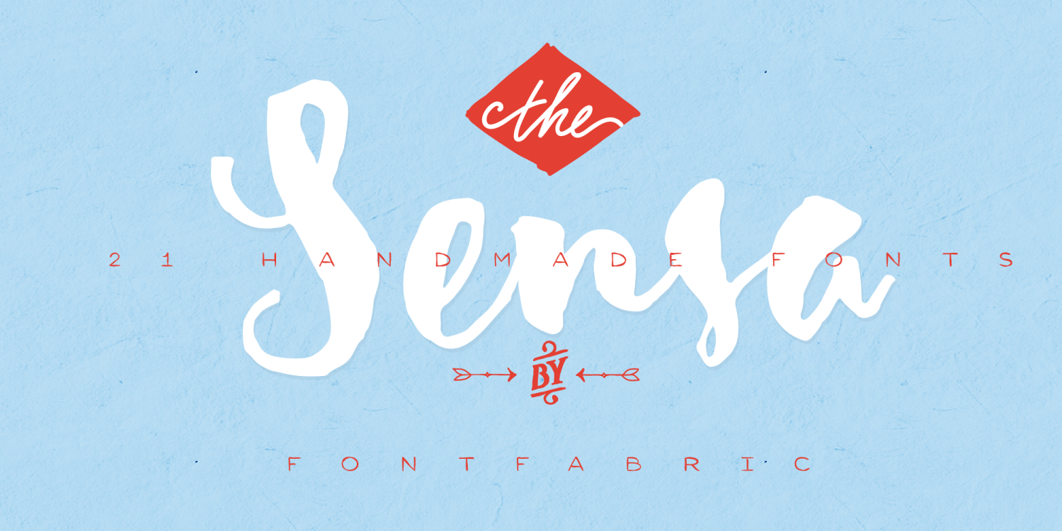 Sensa Font Poster