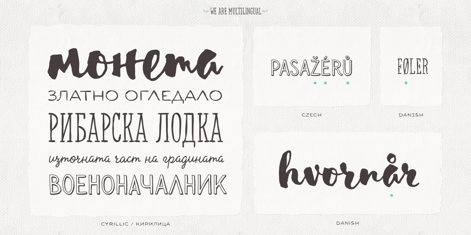 Sensa Font Poster #1