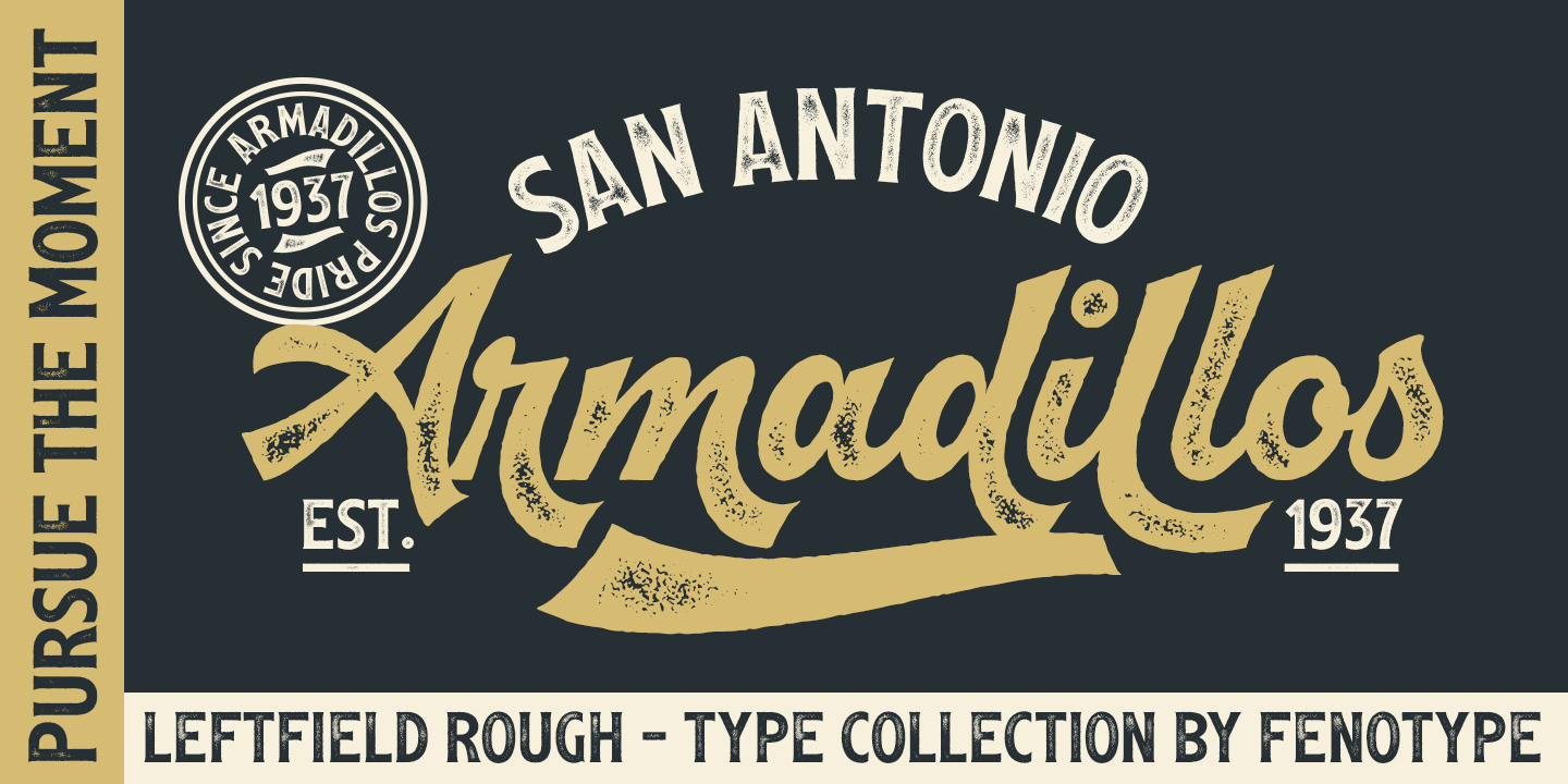 Leftfield Font Poster #1