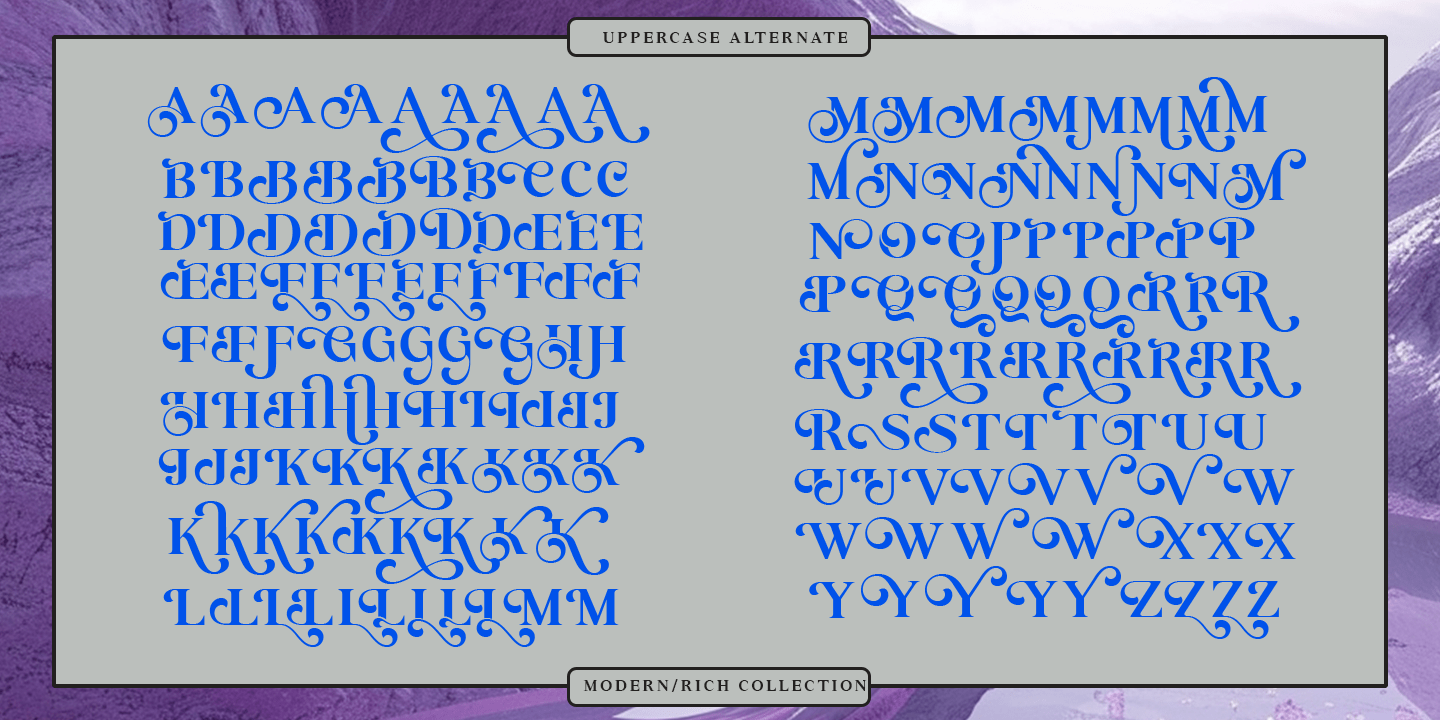Mandusa Dimplay Font Poster #1