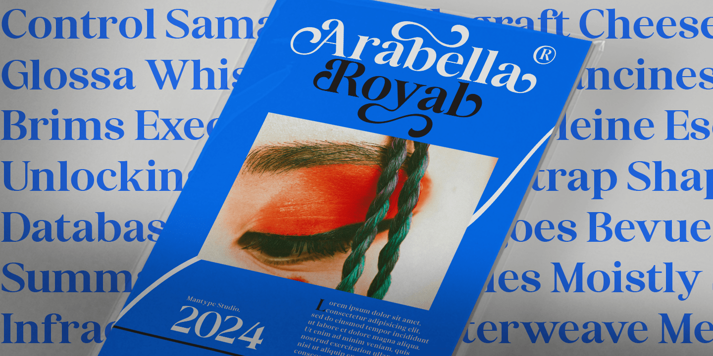 Mandusa Dimplay Font Poster #1