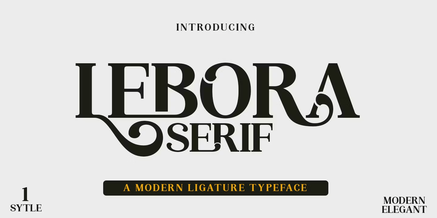 Lebora Font Family