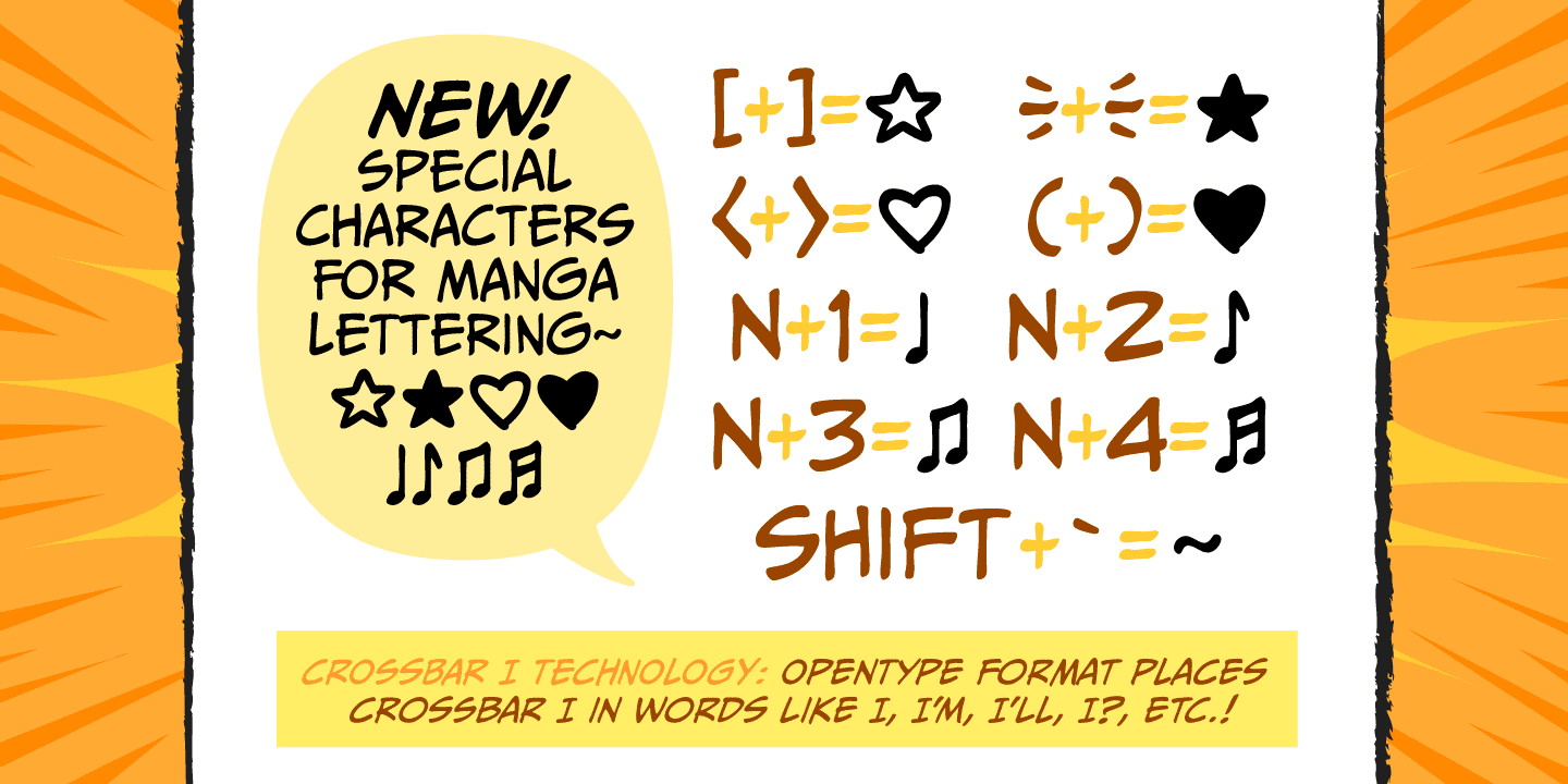 Meanwhile Font Poster #1