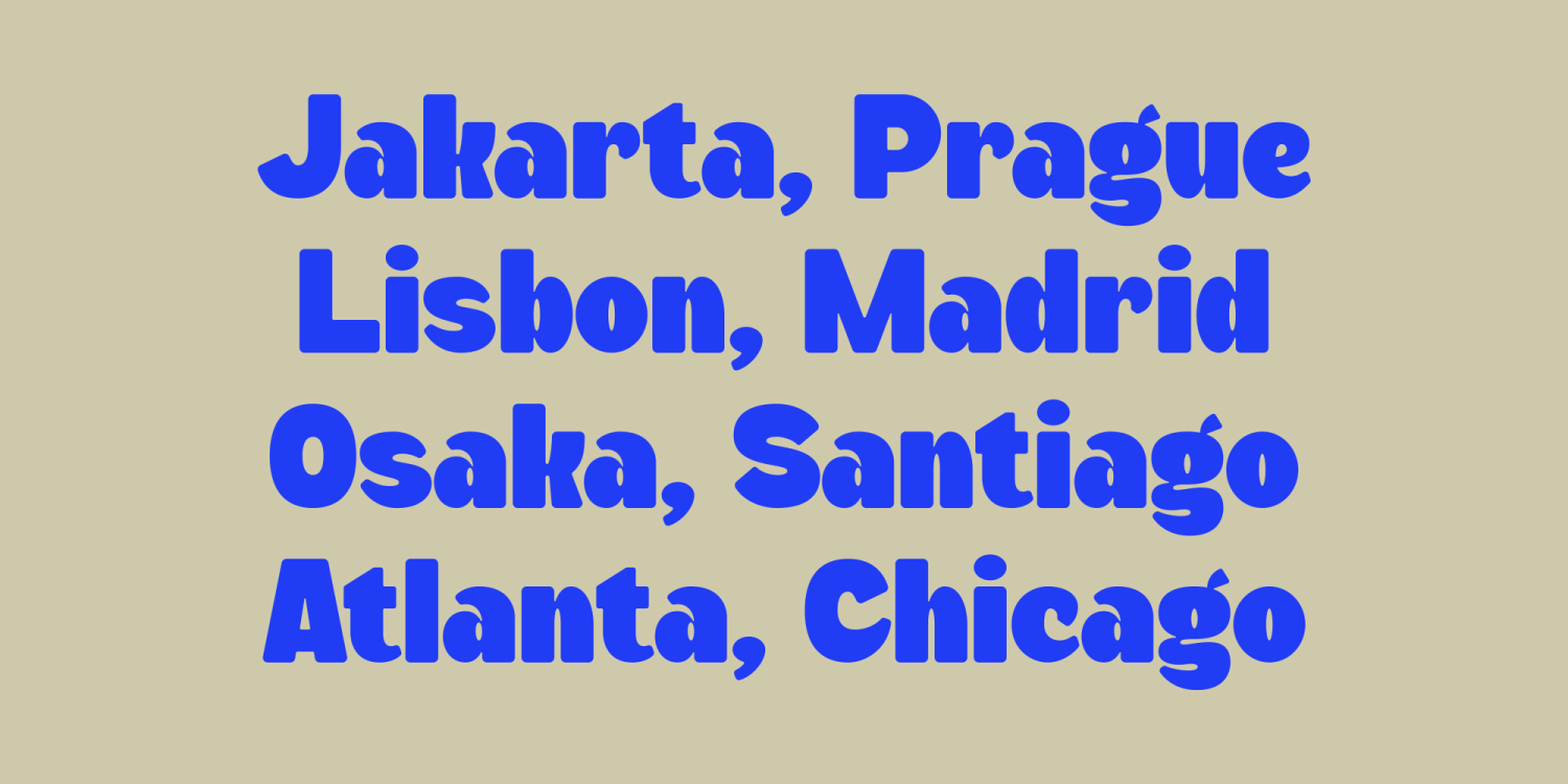 Bigre Font Poster #11