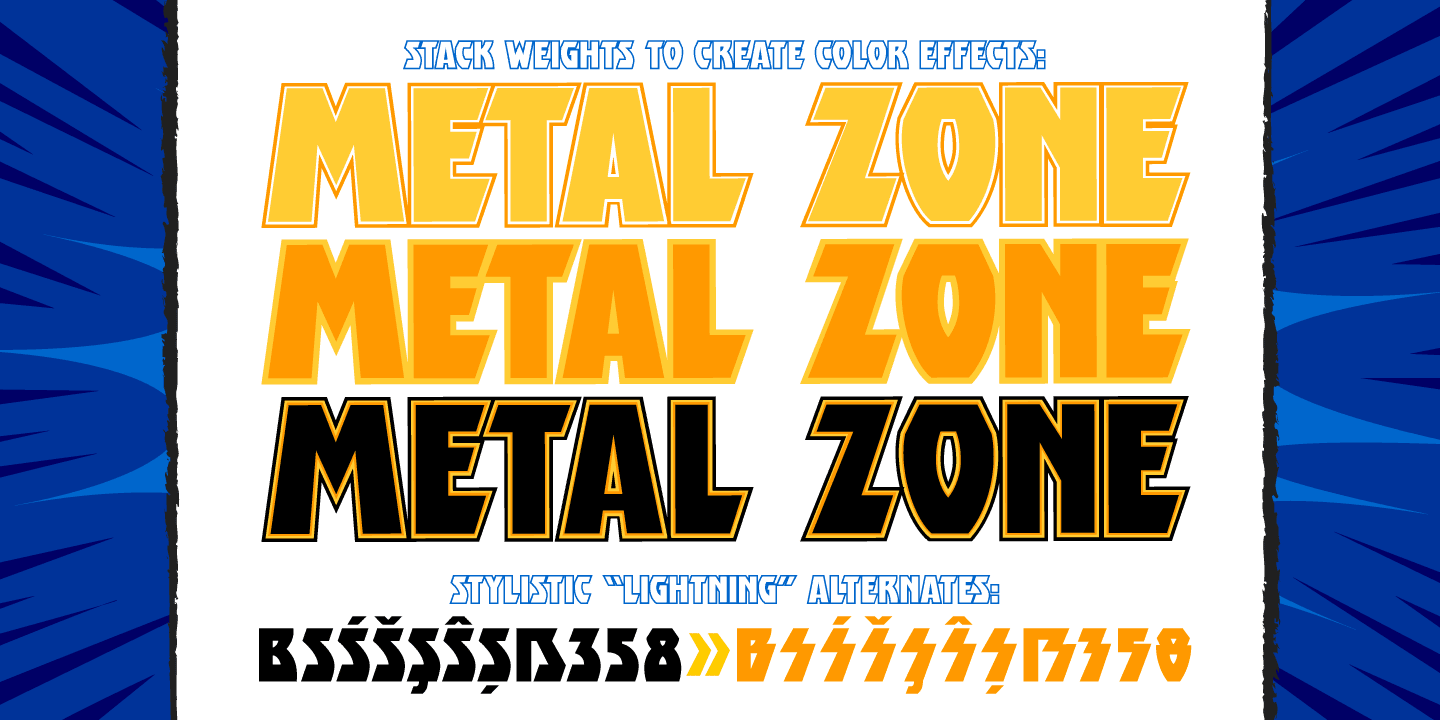 Destroyer Font Poster #1