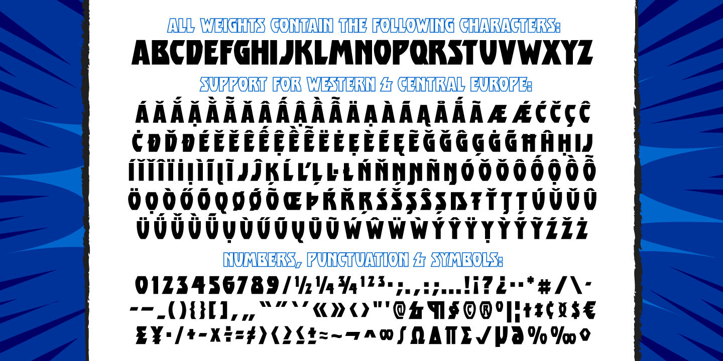 Destroyer Font Poster #1