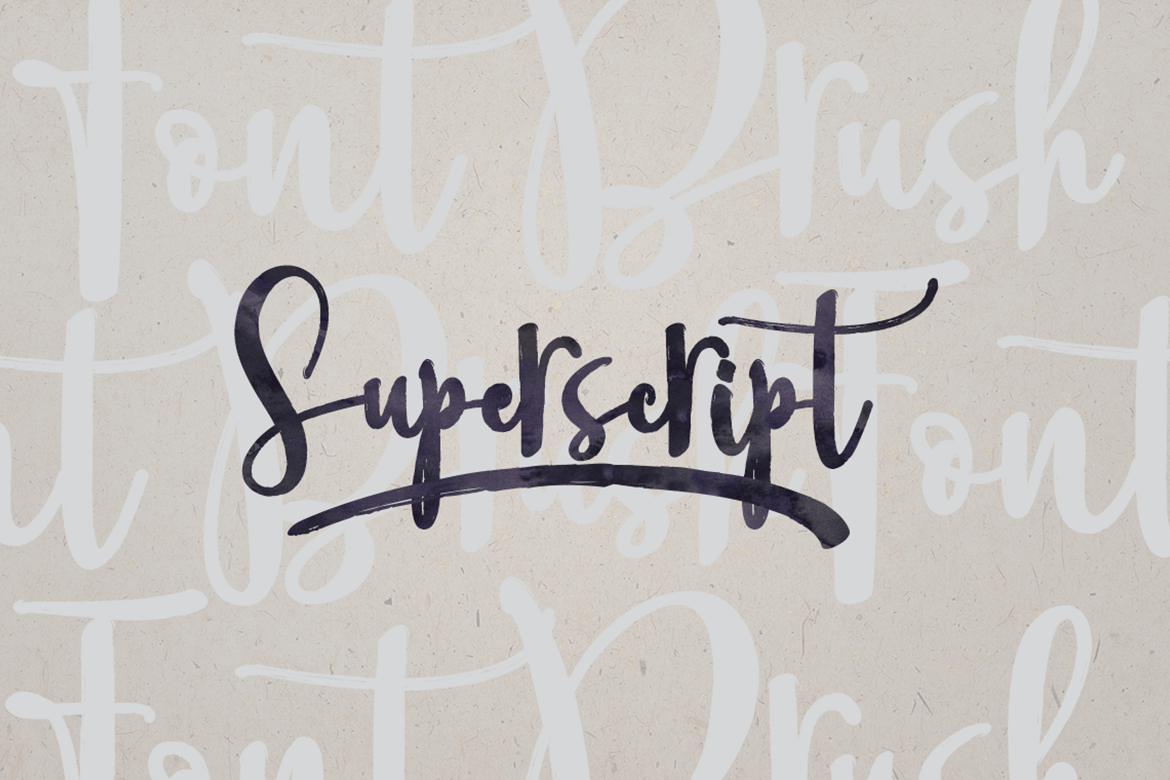 Better Brush Font Poster #3