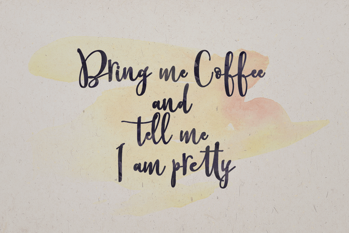 Better Brush Font Poster #5