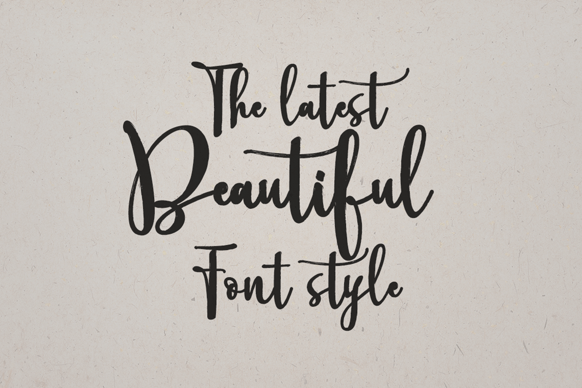Better Brush Font Poster #6