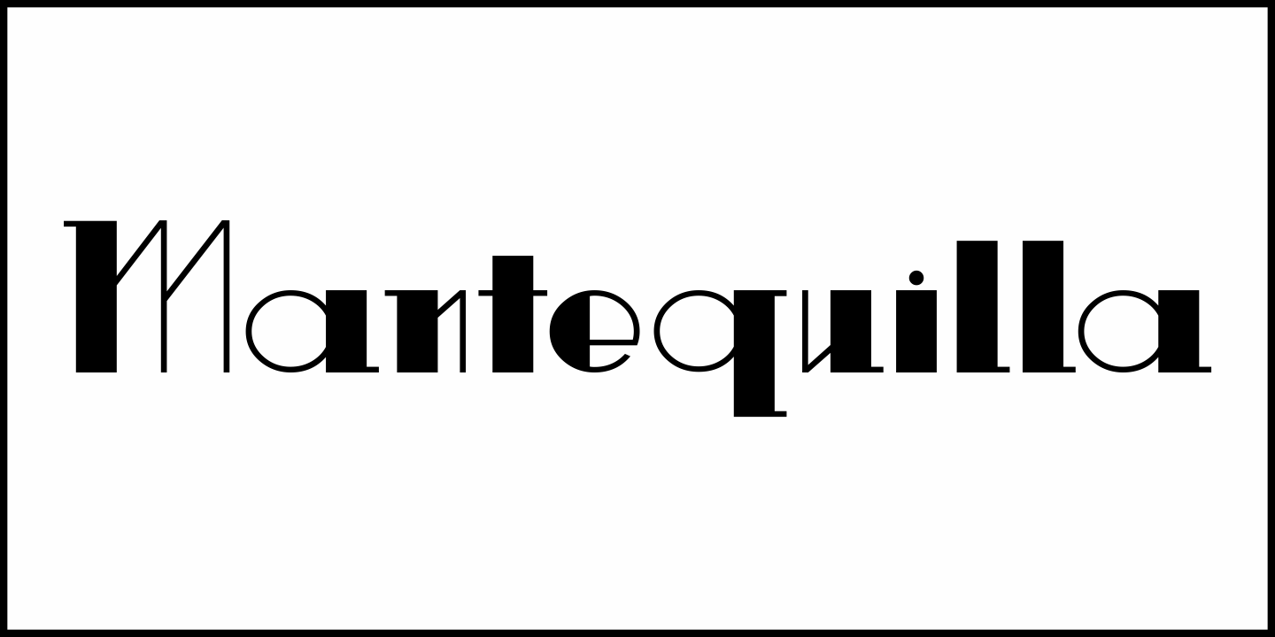 Mantequilla Font Poster #1