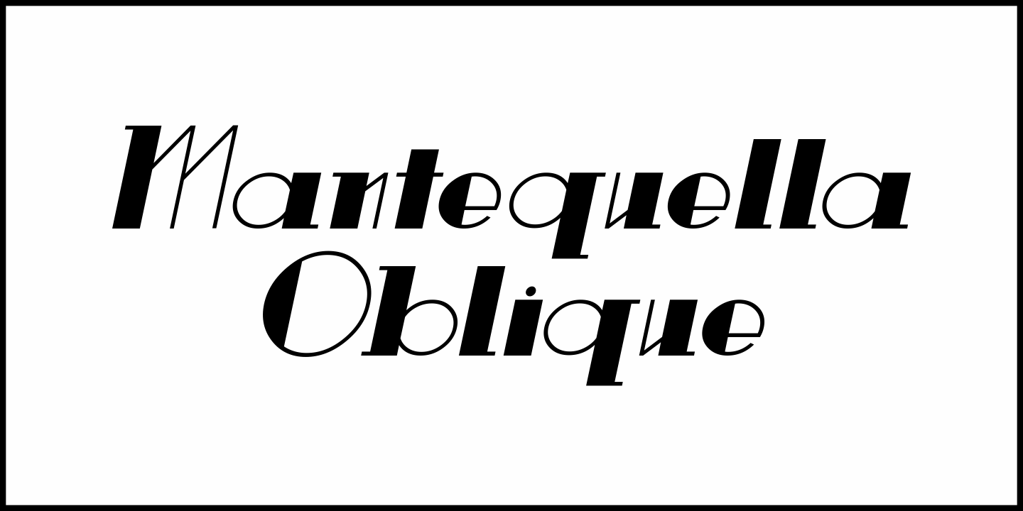 Mantequilla Font Poster #1