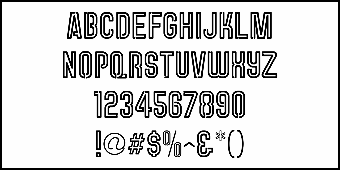 Spaghetti Joint Font Poster #3