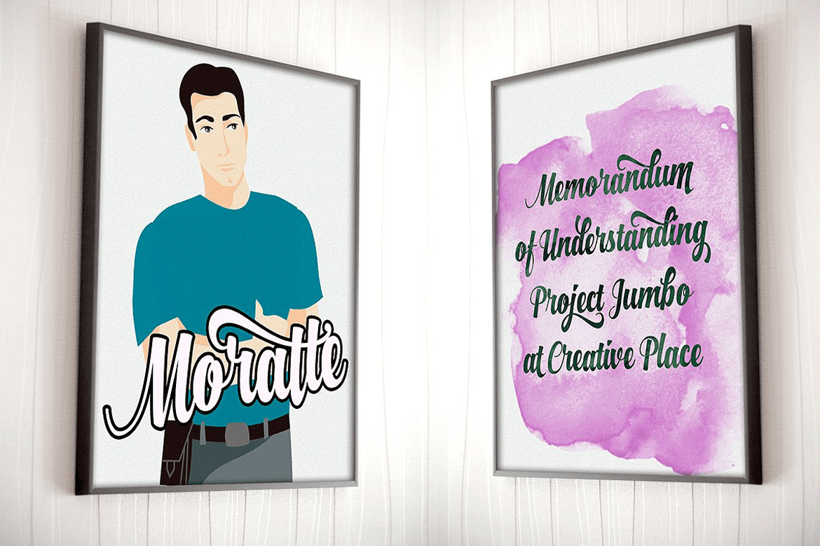 Standly Font Poster #5