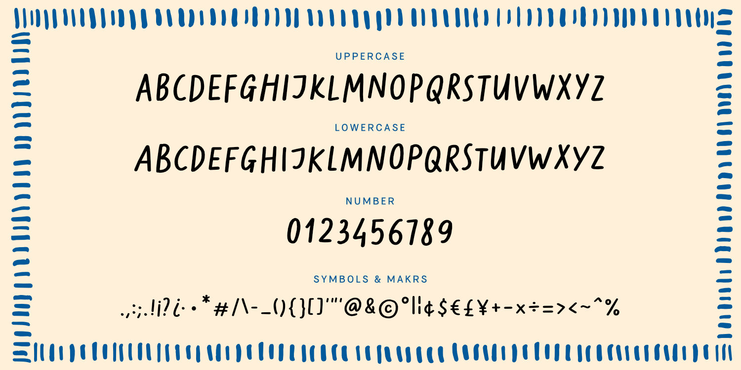 Explorers Ballpen Font Poster #1