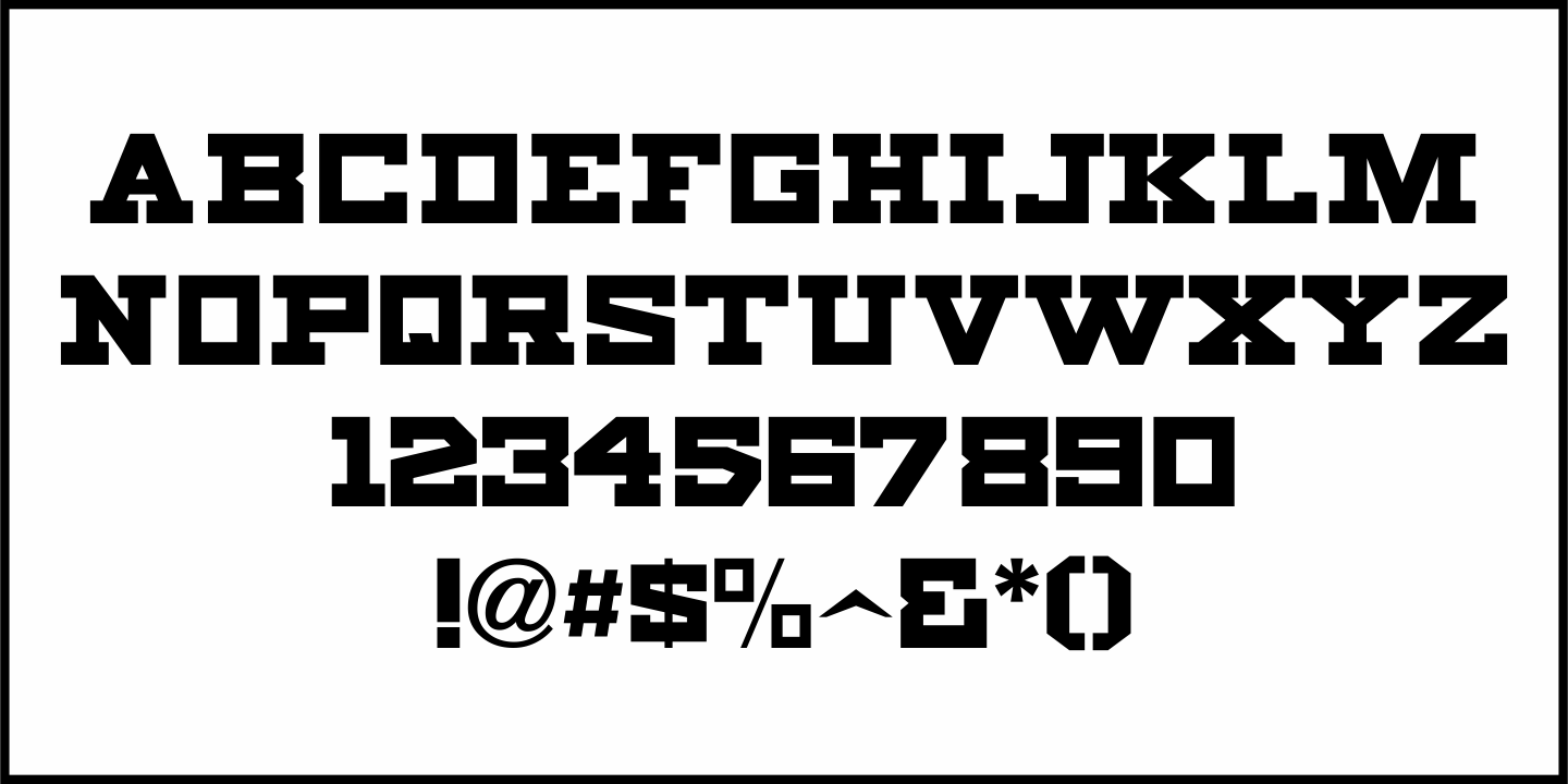 Rural Delivery JNL Font Poster #3