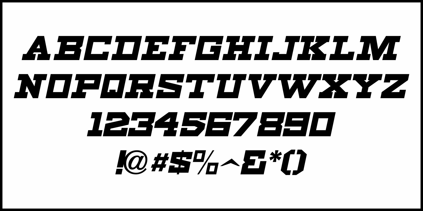 Rural Delivery JNL Font Poster #5