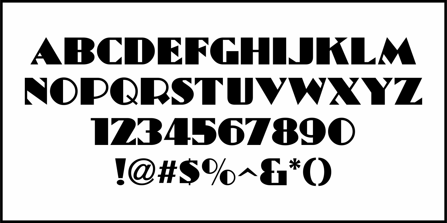 Travel Plans Font Poster #3