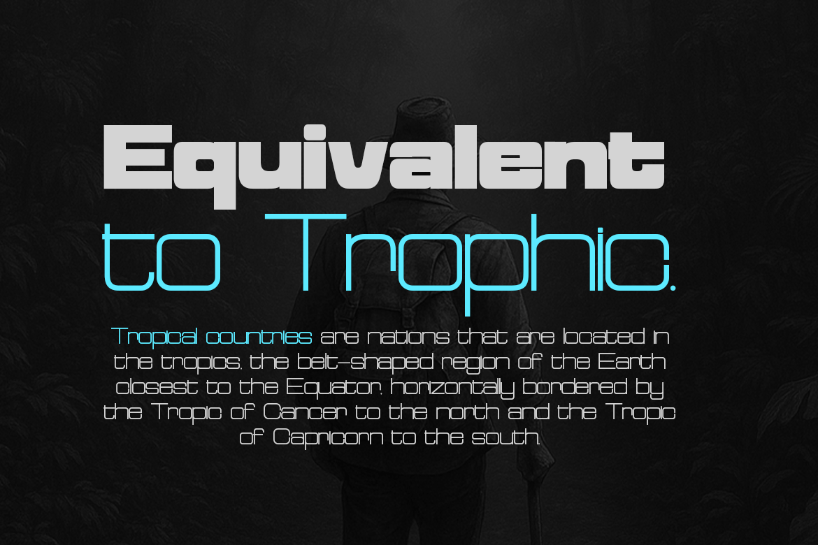 Reflect of Strictly Expanded Font Poster #2