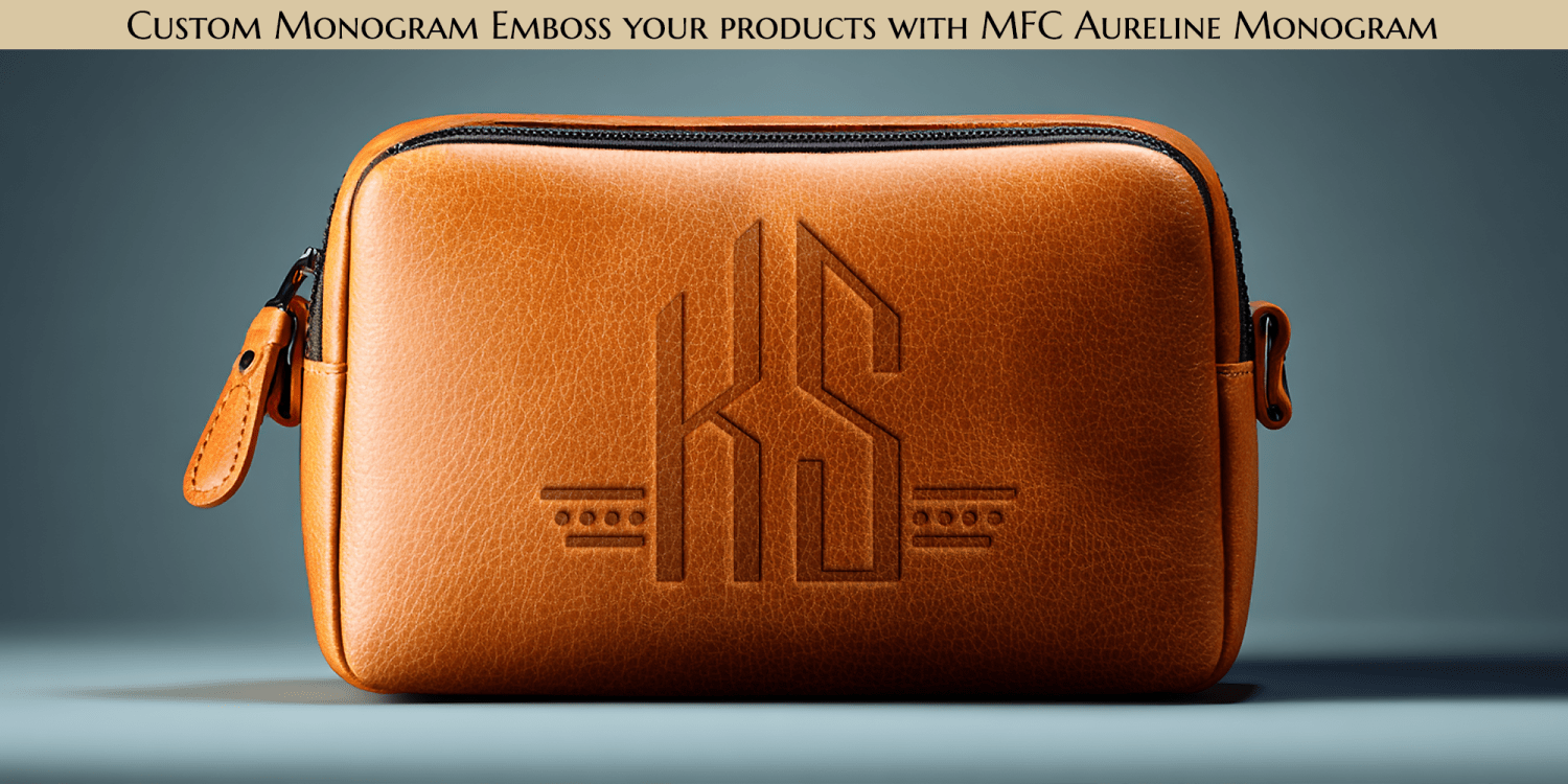 MFC Aureline Monogram Font Poster #6