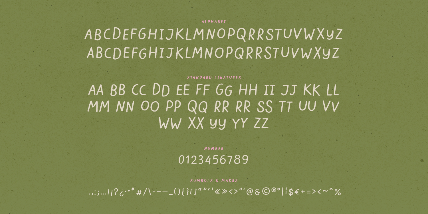 Inspirato Font Poster #1