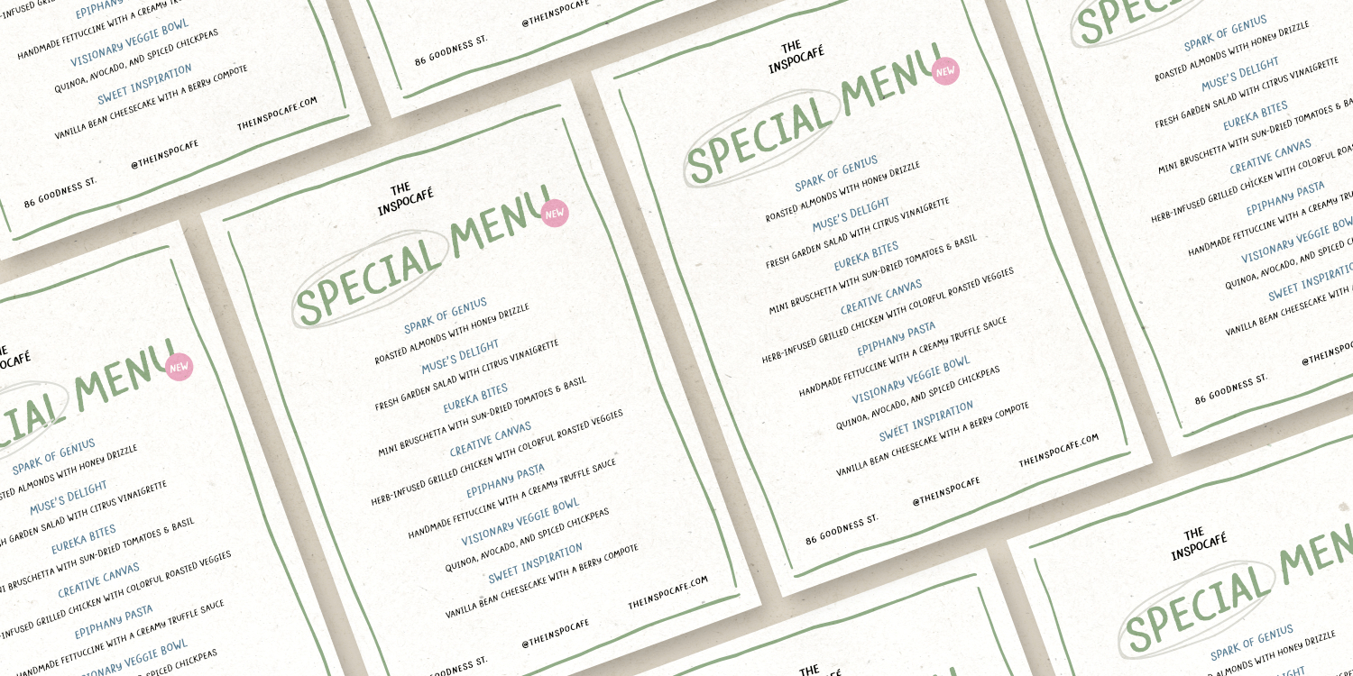 Inspirato Font Poster #1