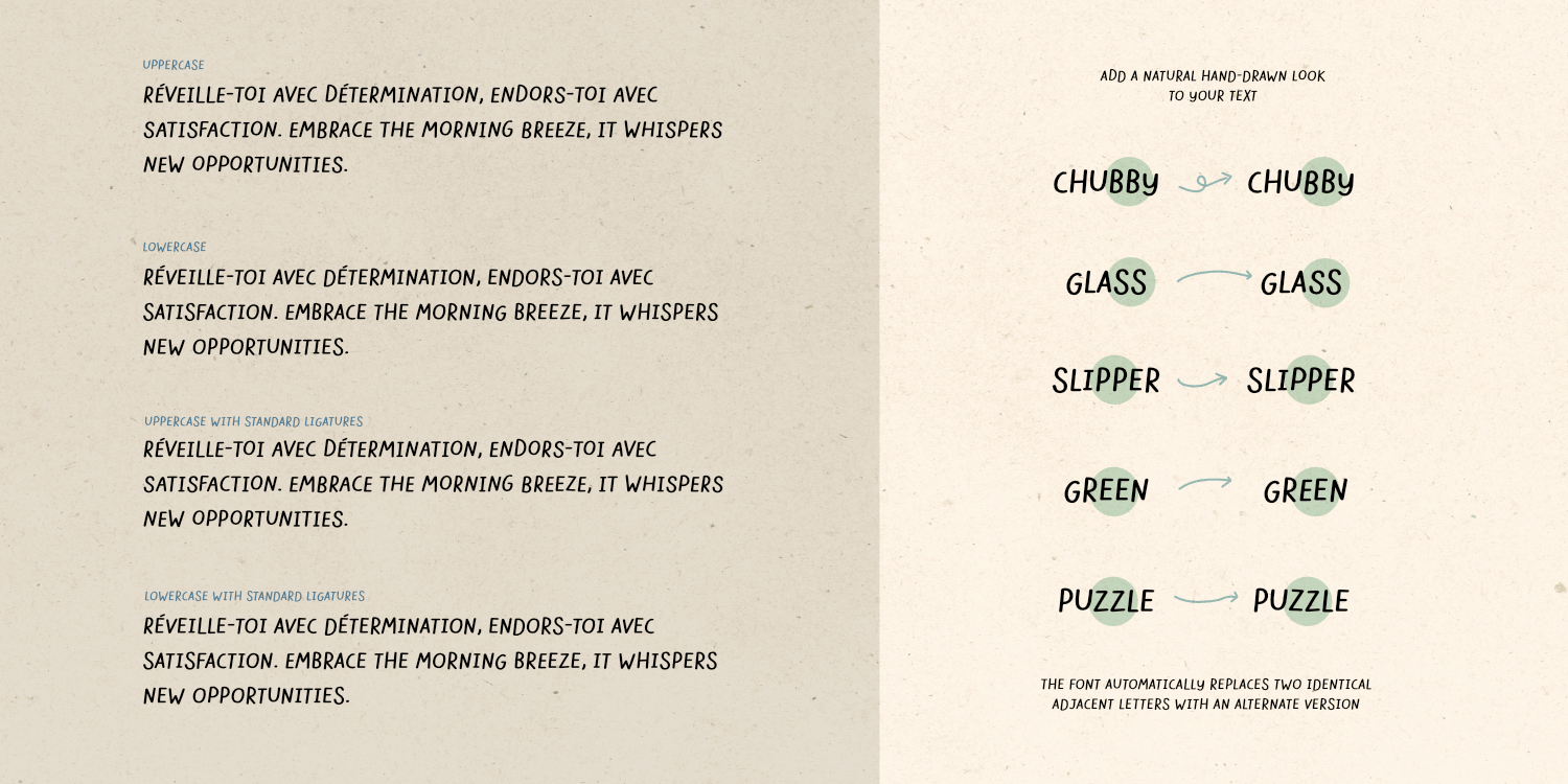 Inspirato Font Poster #1