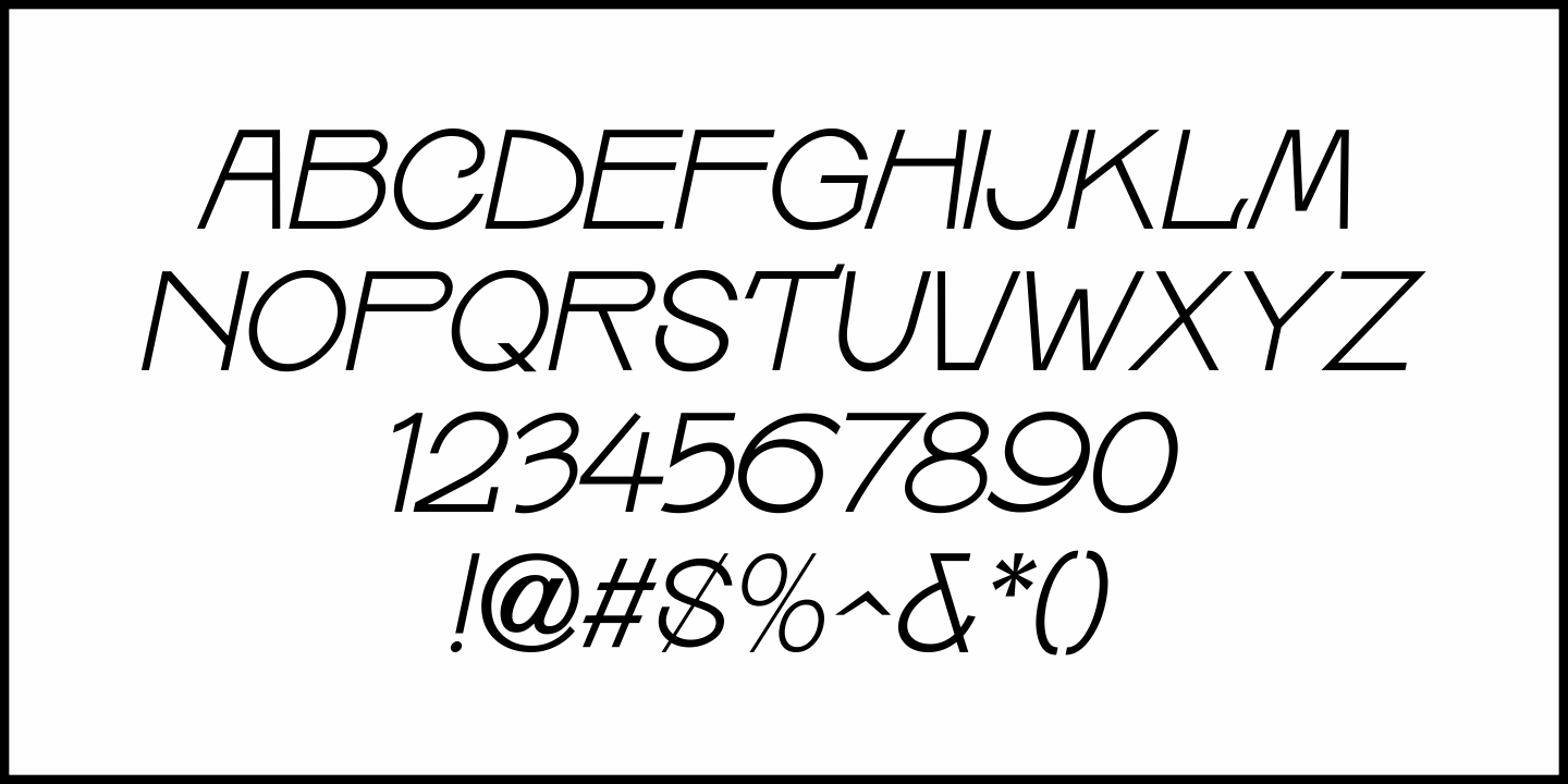 Nouveau Boutique Font Poster #5