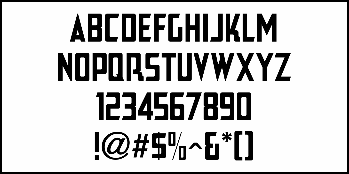 Dancing Girl Font Poster #3