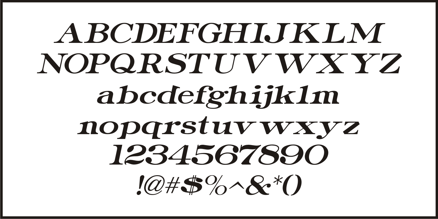 Streetcar Font Poster #5