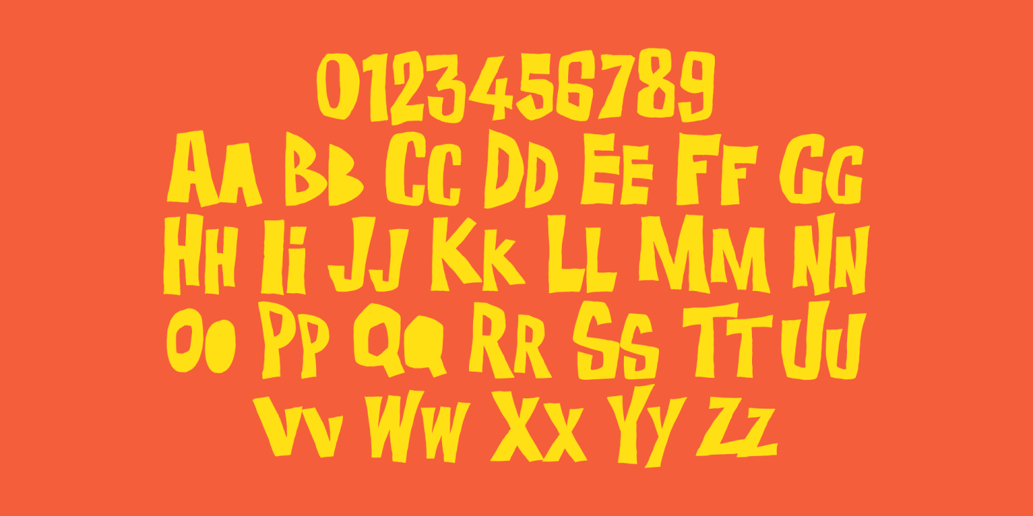 Gamaki Font Poster #5