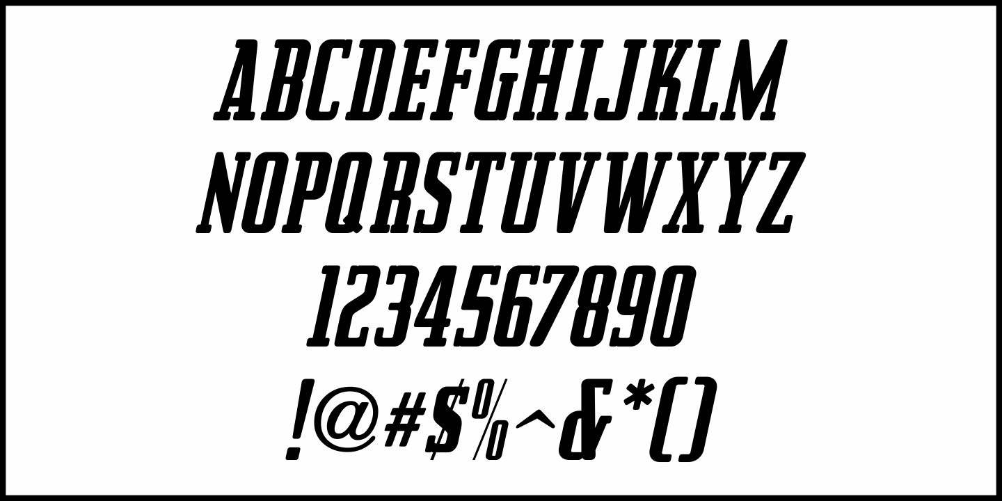 British Auto Font Poster #1