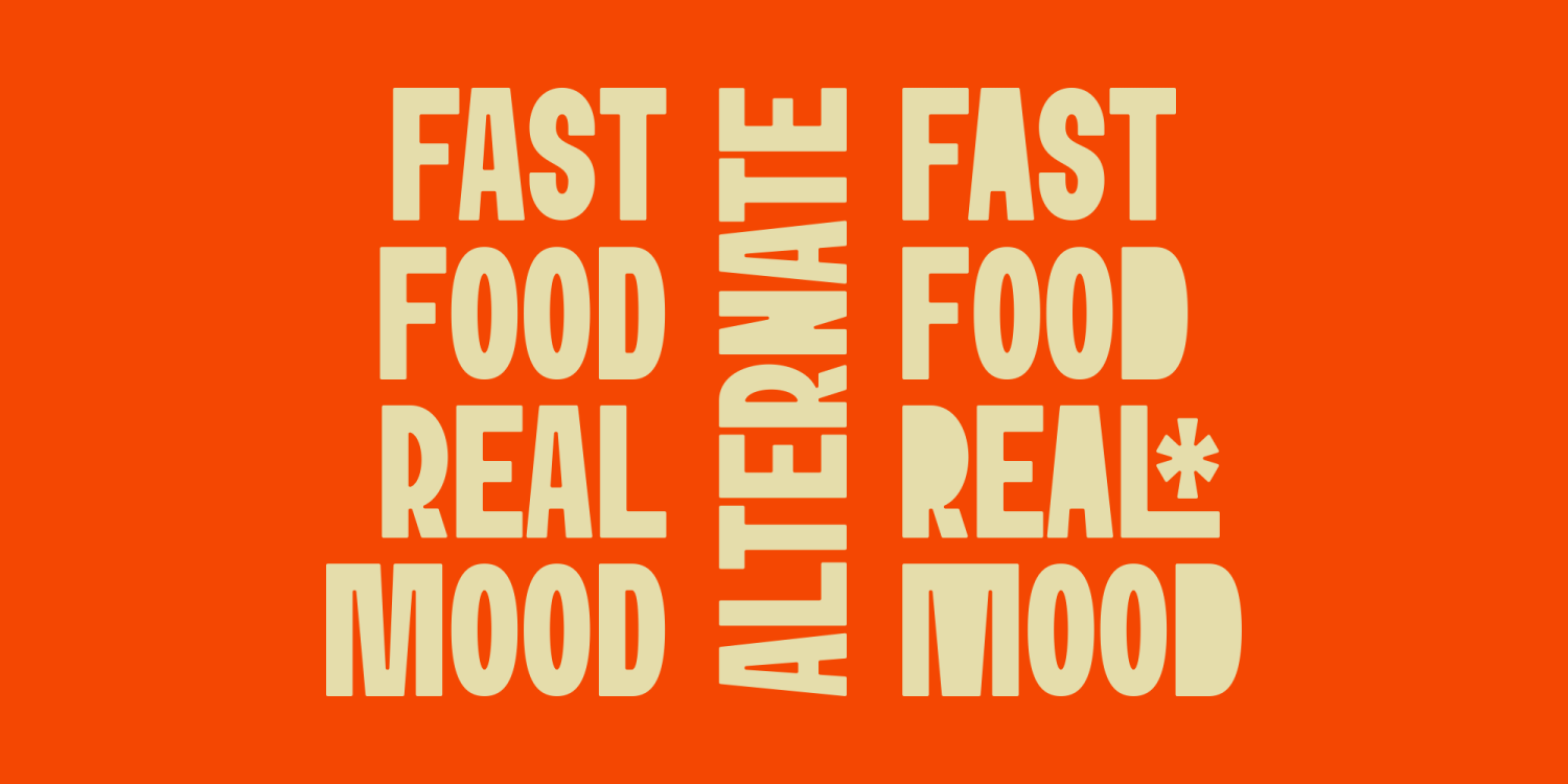 Md Lump Font Poster #1