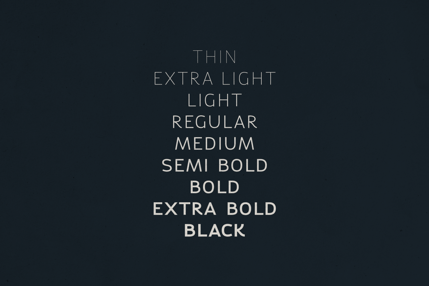 Tekoro Font Poster #1