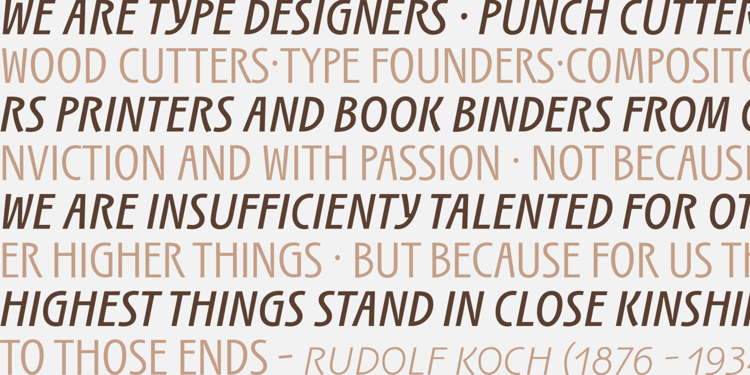 PGF Elyss Sans Pro Font Poster #1