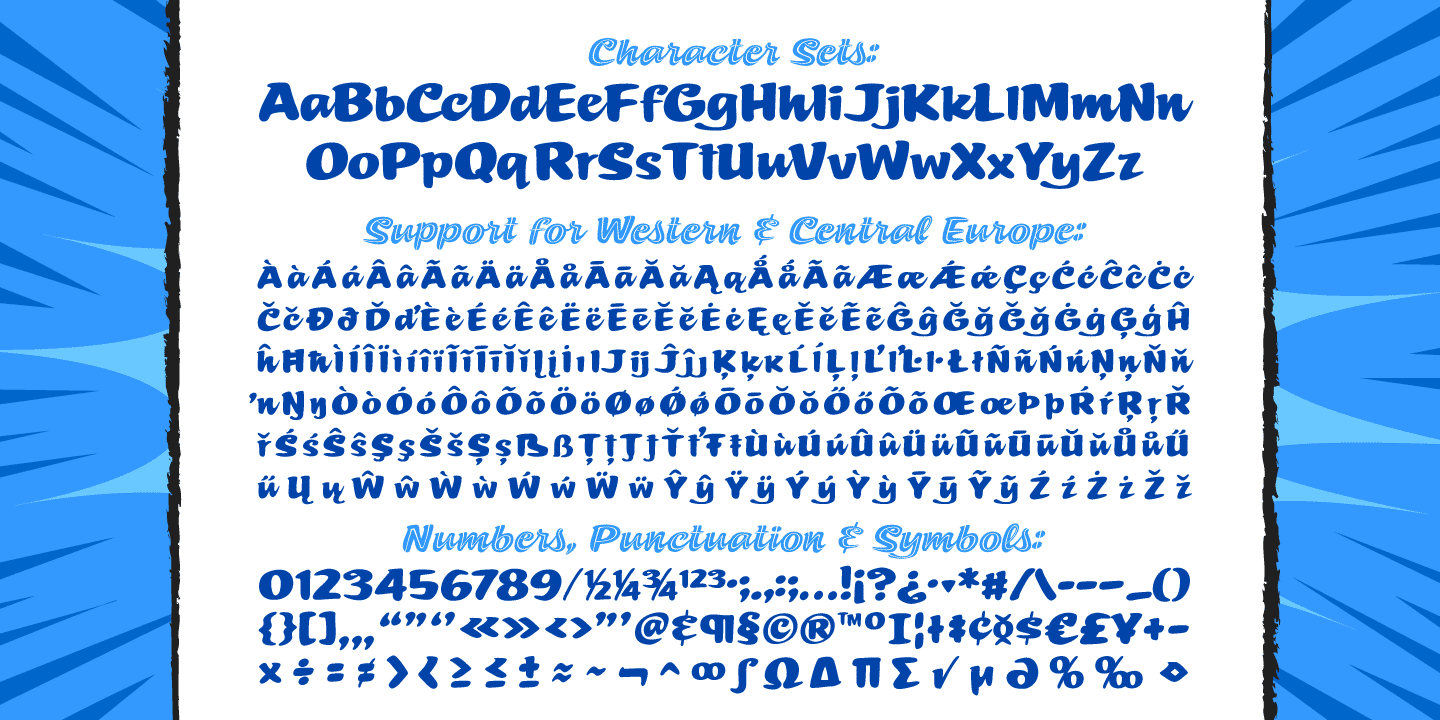 Summer Fling Font Poster #1