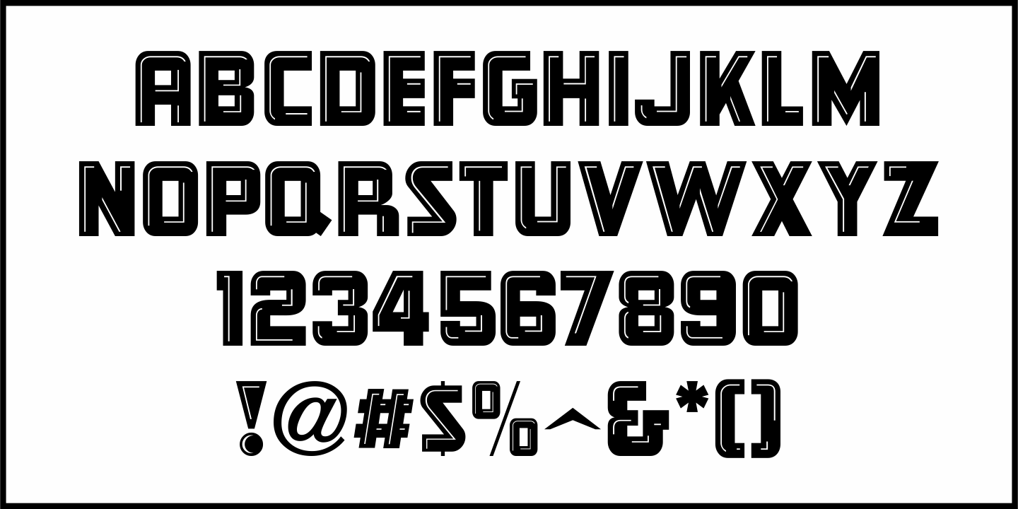 Sneak Preview Font Poster #1