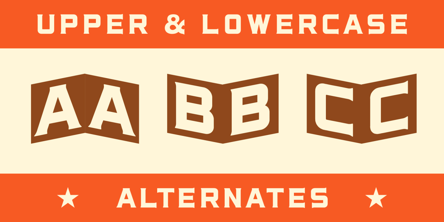 Cinescope Font Poster #1