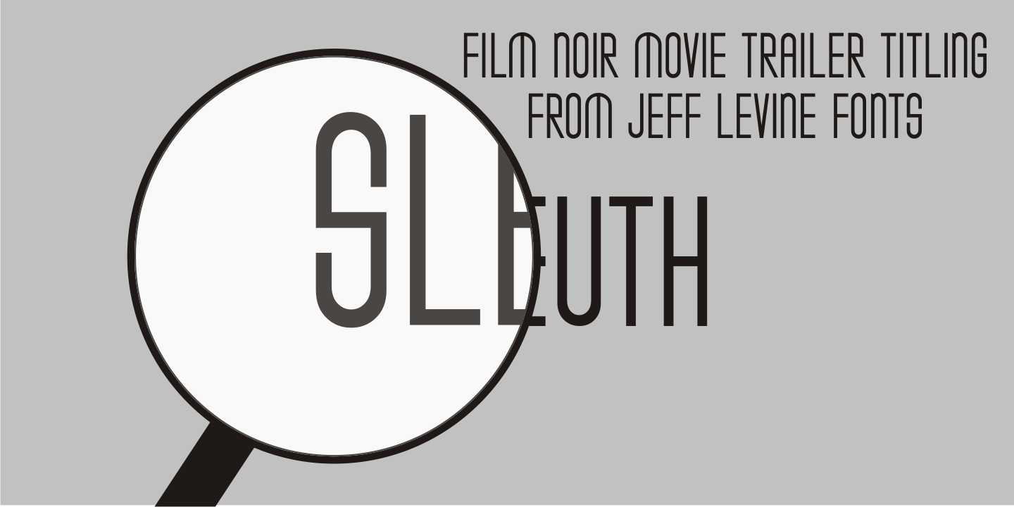 Sleuth Font Family