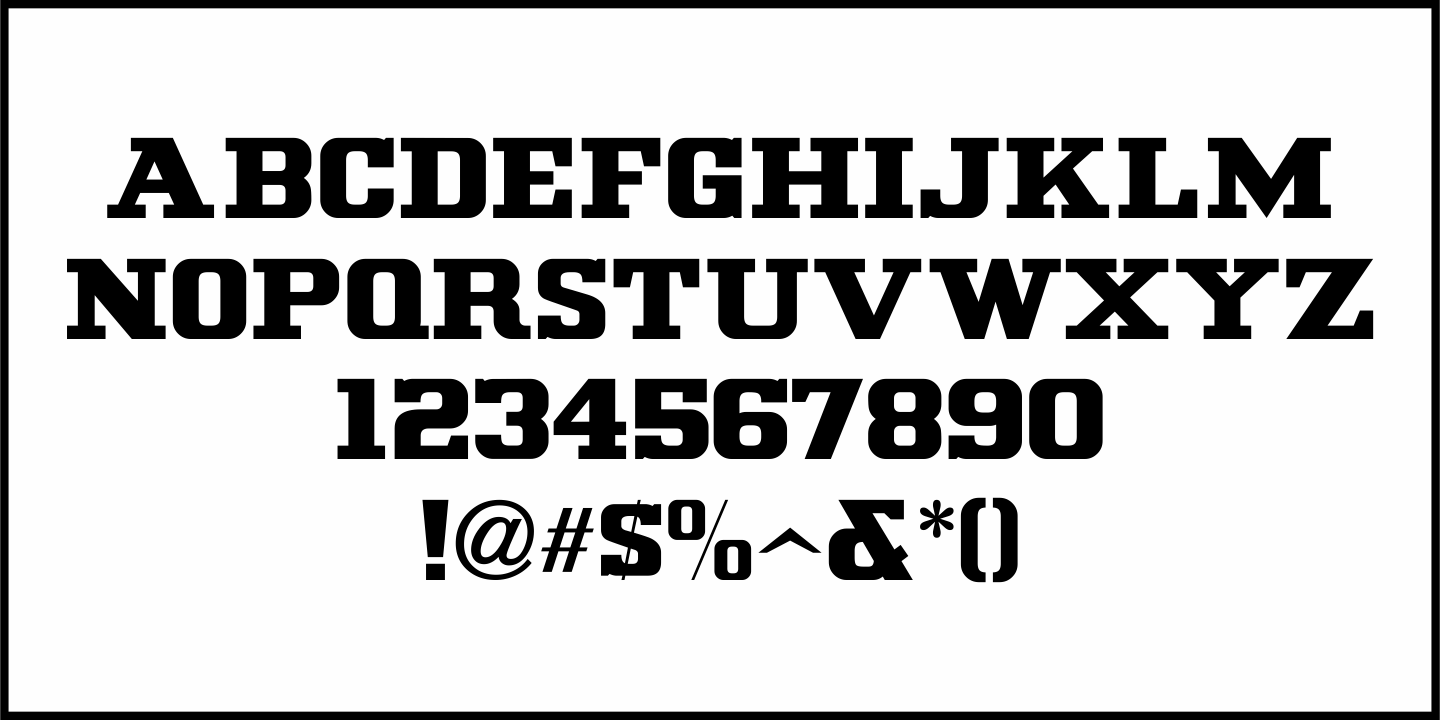 No Entry Font Poster #1