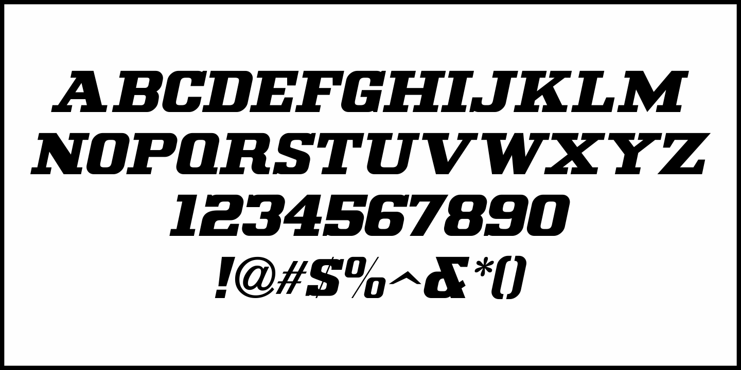 No Entry Font Poster #1