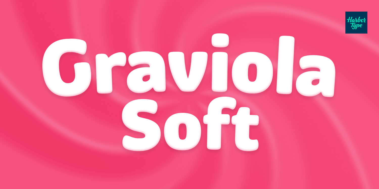 Graviola Soft Font Poster