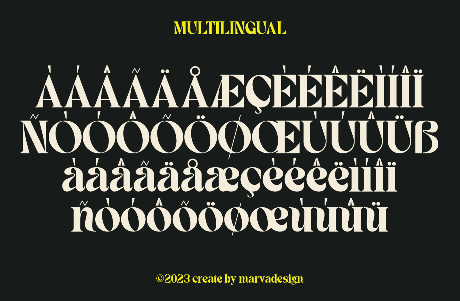 Boalie Font Poster #1